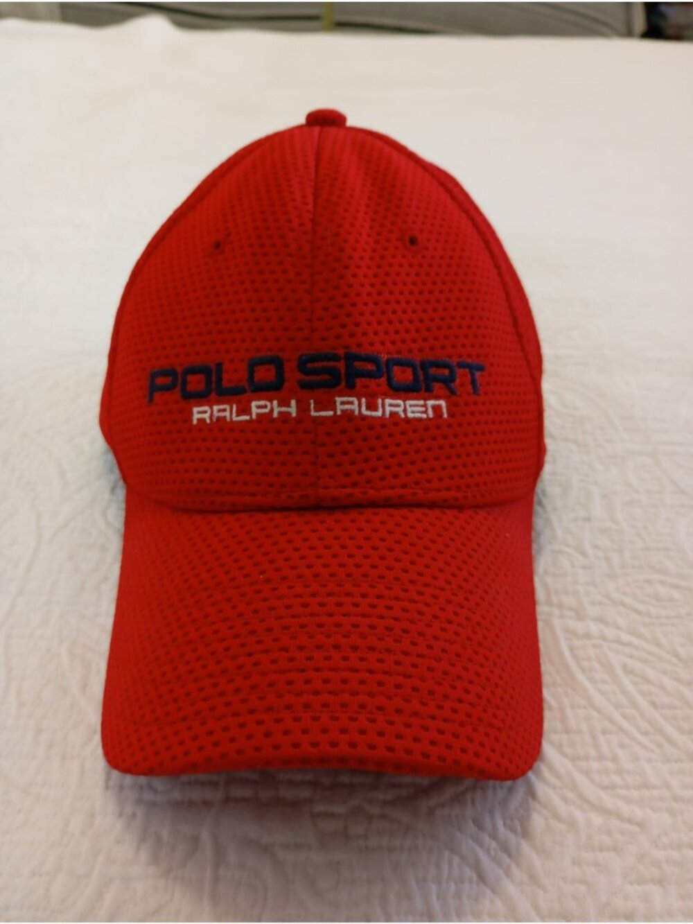Polos Sport Ralph Lauren Red Mesh Baseball Cap S/M